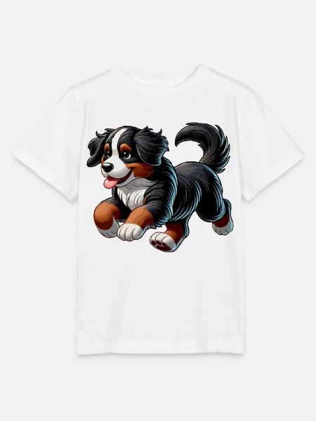 Berner Sennenhunde - Stanley/Stella Kinder T-Shirt MINI CREATOR - Weiß