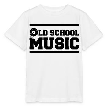 Musique old school - T-shirt bio MINI CREATOR Stanley/Stella Enfant - blanc - Devant - Maike (125cm)