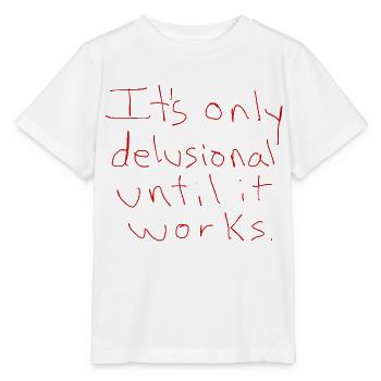 Byellas Imprimé délirant - T-shirt bio MINI CREATOR Stanley/Stella Enfant - blanc - Devant - Maike (125cm)