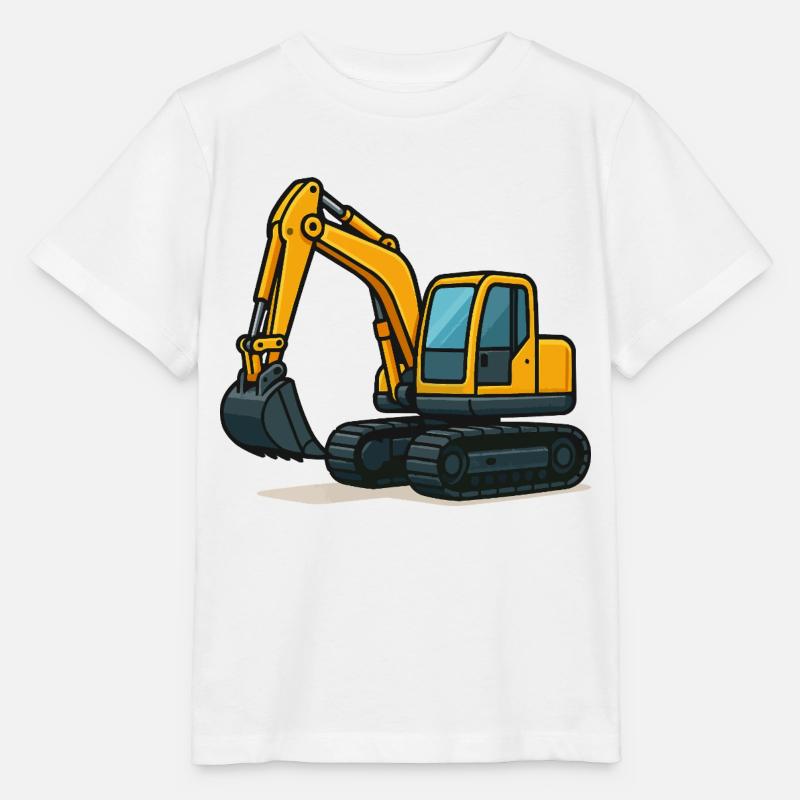 bagger comic - Stanley/Stella Kinder T-Shirt MINI CREATOR  - Weiß