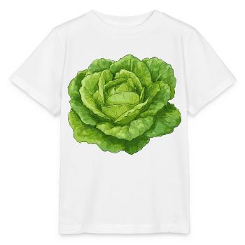 Salade - T-shirt bio MINI CREATOR Stanley/Stella Enfant - blanc - Devant - Maike (125cm)