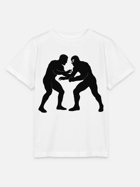 wrestling - Stanley/Stella Kinder T-Shirt MINI CREATOR  - Weiß