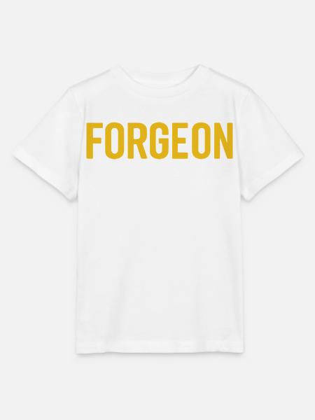 ForgeOn – Bleiben Sie unerbittlich - Stanley/Stella Kinder T-Shirt MINI CREATOR  - Weiß
