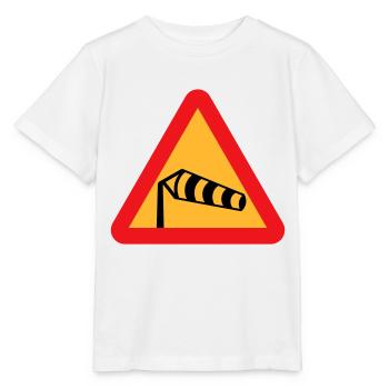 Vent de chaussette Symbole - T-shirt bio MINI CREATOR Stanley/Stella Enfant - blanc - Devant - Maike (125cm)