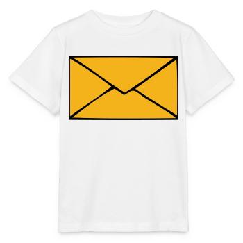Briefumschlag - Stanley/Stella Kinder T-Shirt MINI CREATOR  - Weiß - Vorne - Maike (125cm)