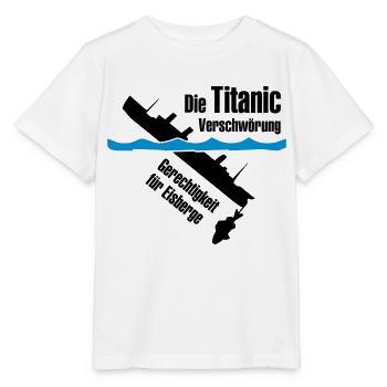 Titanic - Stanley/Stella MINI CREATOR Kids’ T-Shirt - white - Front - Maike (125cm)