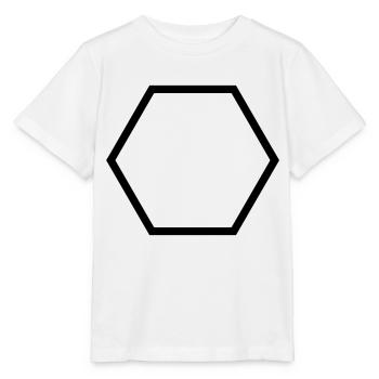 Polygon (fertigen) - Stanley/Stella Kinder T-Shirt MINI CREATOR  - Weiß - Vorne - Maike (125cm)