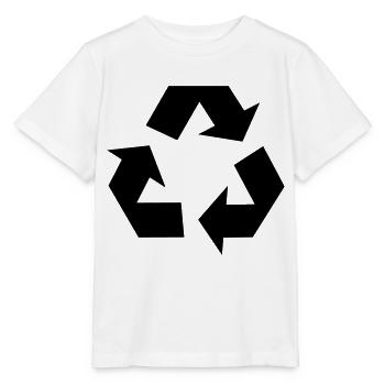 recycle environment - T-shirt bio MINI CREATOR Stanley/Stella Enfant - blanc - Devant - Maike (125cm)