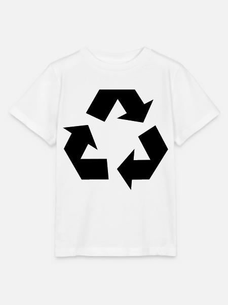 recycle environment - Stanley/Stella Kinder T-Shirt MINI CREATOR - Weiß