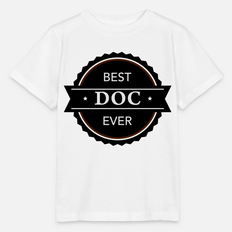 Best Doc ever - Stanley/Stella Kinder T-Shirt MINI CREATOR  - Weiß