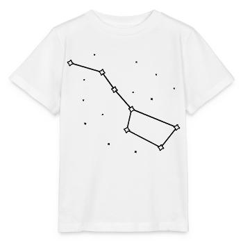 Sternbild grosser wagen - Stanley/Stella Kinder T-Shirt MINI CREATOR  - Weiß - Vorne - Maike (125cm)