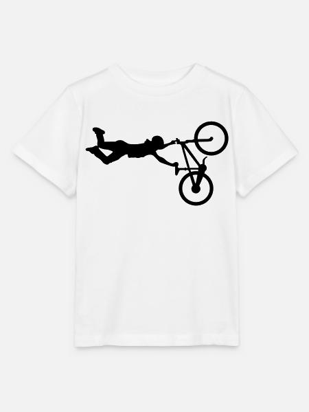 BMX # 2 - Stanley/Stella Kinder T-Shirt MINI CREATOR  - Weiß