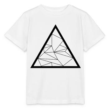Triangle - T-shirt bio MINI CREATOR Stanley/Stella Enfant - blanc - Devant - Maike (125cm)