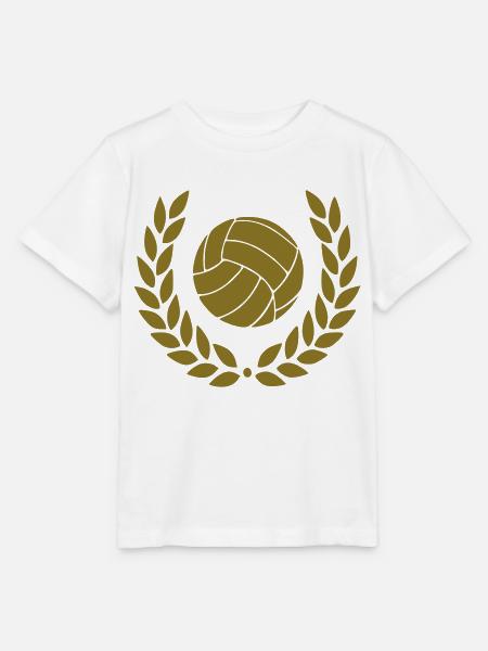 Volleyball - Stanley/Stella Kinder T-Shirt MINI CREATOR  - Weiß