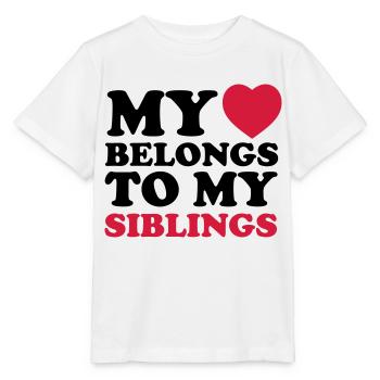 MHBTM siblings - Stanley/Stella MINI CREATOR Kids’ T-Shirt - white - Front - Maike (125cm)