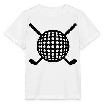 Golf ball club - Stanley/Stella MINI CREATOR Kids’ T-Shirt - white - Front - Maike (125cm)