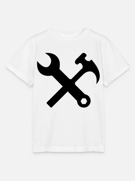 handwerker - Stanley/Stella Kinder T-Shirt MINI CREATOR - Weiß