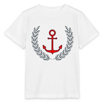 Anker maritim - Stanley/Stella Kinder T-Shirt MINI CREATOR  - Weiß - Vorne - Maike (125cm)