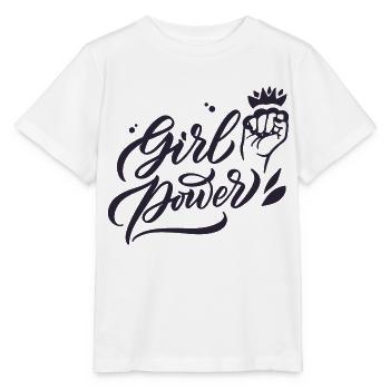 Girl Power - Stanley/Stella MINI CREATOR Kids’ T-Shirt - white - Front - Maike (125cm)