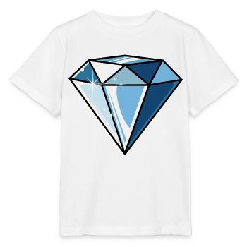 Diamant - Stanley/Stella Kinder T-Shirt MINI CREATOR  - Weiß - Vorne - Maike (125cm)