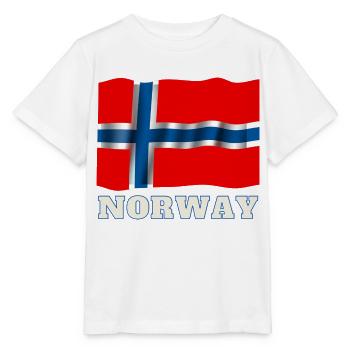 Norwegen - Stanley/Stella Kinder T-Shirt MINI CREATOR  - Weiß - Vorne - Maike (125cm)