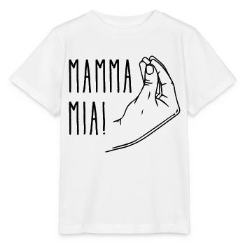 Mamma mia - Stanley/Stella Kinder T-Shirt MINI CREATOR  - Weiß - Vorne - Maike (125cm)