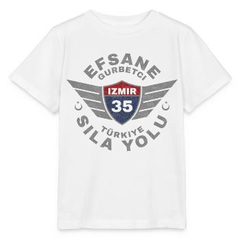 Izmir - T-shirt bio MINI CREATOR Stanley/Stella Enfant - blanc - Devant - Maike (125cm)
