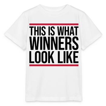 What Winners Look Like - Stanley/Stella Kinder T-Shirt MINI CREATOR  - Weiß - Vorne - Maike (125cm)