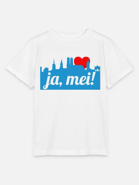 Ja mei! - Stanley/Stella Kinder T-Shirt MINI CREATOR - Weiß