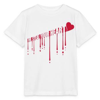 mr steal your heart - Stanley/Stella MINI CREATOR Kids’ T-Shirt - white - Front - Maike (125cm)
