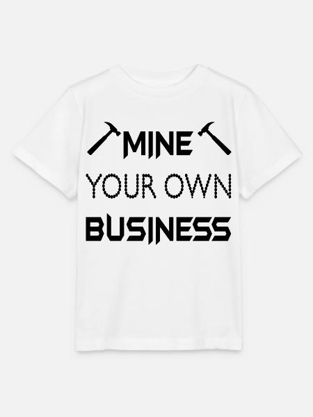 Bitcoin Trading Crypto Aktien - Stanley/Stella Kinder T-Shirt MINI CREATOR  - Weiß