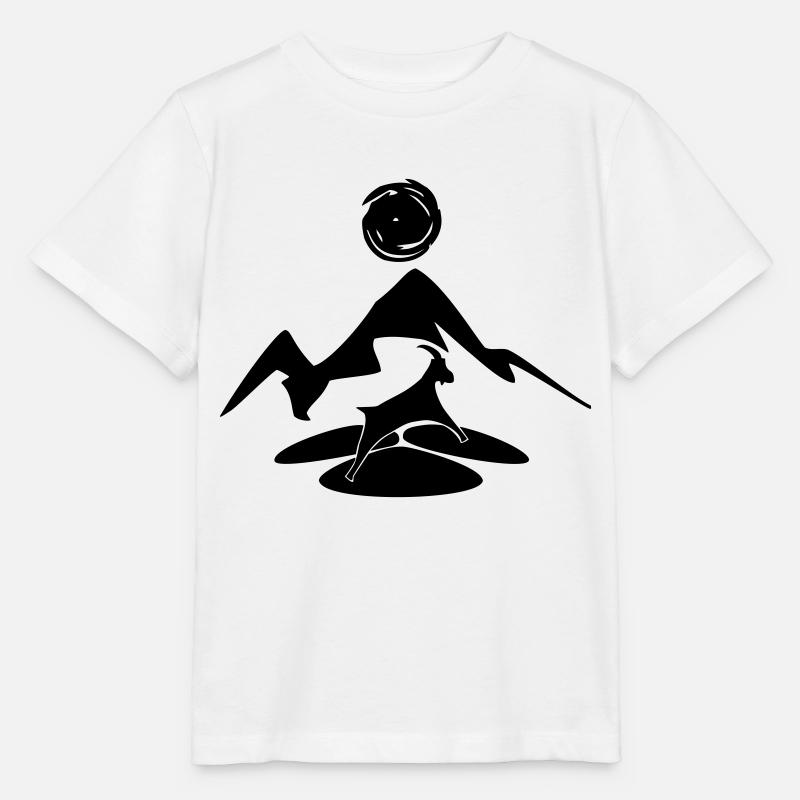 Hautes Alpes - T-shirt bio MINI CREATOR Stanley/Stella Enfant - blanc