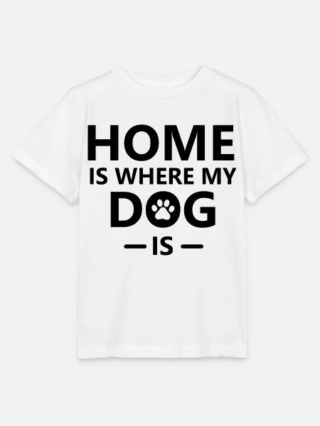 Dog Hund - Stanley/Stella Kinder T-Shirt MINI CREATOR  - Weiß