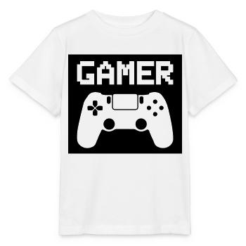 joueur - T-shirt bio MINI CREATOR Stanley/Stella Enfant - blanc - Devant - Maike (125cm)