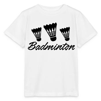 badminton - T-shirt bio MINI CREATOR Stanley/Stella Enfant - blanc - Devant - Maike (125cm)