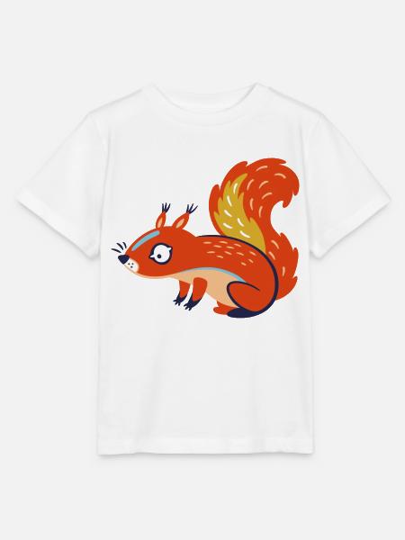 Wildtiere - Stanley/Stella Kinder T-Shirt MINI CREATOR  - Weiß