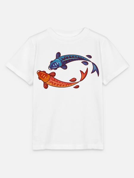 Meerestiere - Stanley/Stella Kinder T-Shirt MINI CREATOR - Weiß