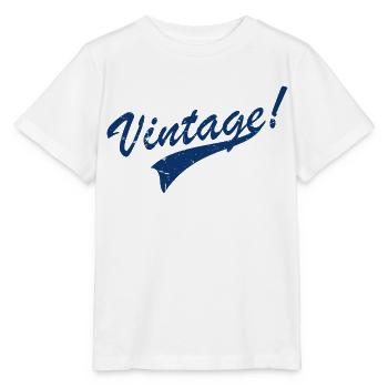 Vintage - Stanley/Stella MINI CREATOR Kids’ T-Shirt - white - Front - Maike (125cm)