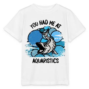 Aquarium Aquarists Fish Ornamental fish Aquaristics - Stanley/Stella MINI CREATOR Kids’ T-Shirt - white - Front - Maike (125cm)
