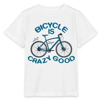 Le vélo est bon - T-shirt bio MINI CREATOR Stanley/Stella Enfant - blanc - Devant - Maike (125cm)