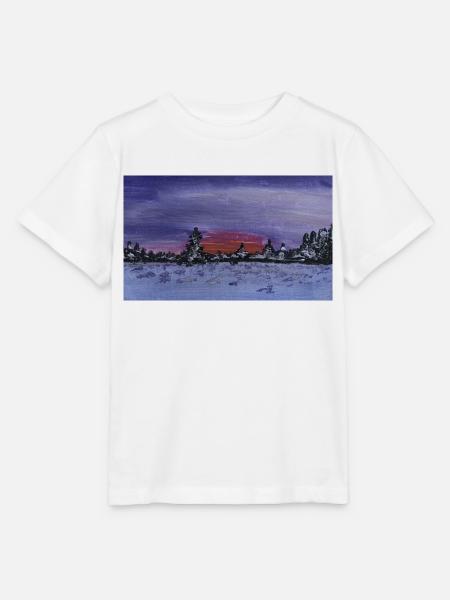 Lila Winter - Stanley/Stella Kinder T-Shirt MINI CREATOR - Weiß