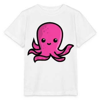 Octopus - Stanley/Stella MINI CREATOR Kids’ T-Shirt - white - Front - Maike (125cm)