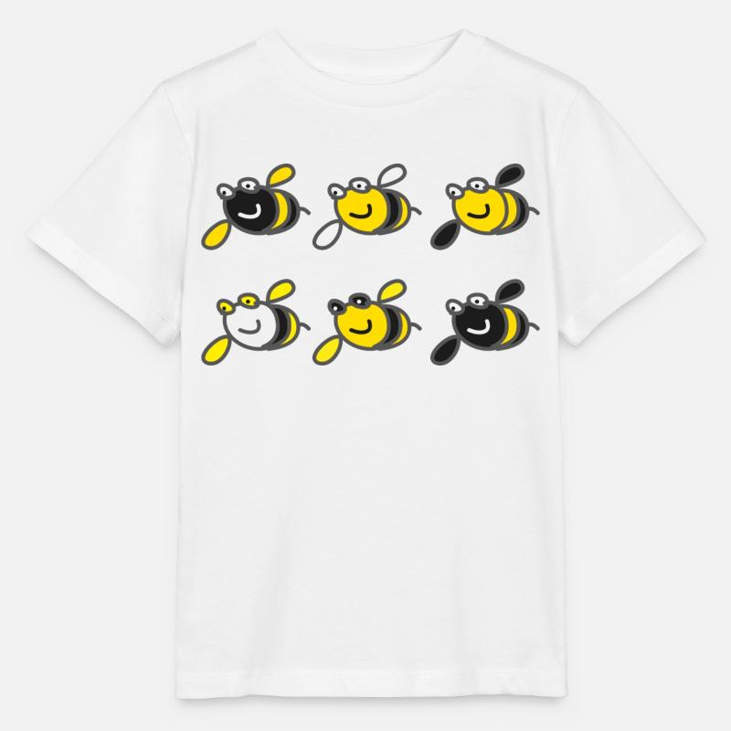 Bienchen - Stanley/Stella Kinder T-Shirt MINI CREATOR  - Weiß