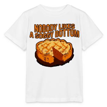 Nobody Likes A Soggy Bottom 3 - Stanley/Stella MINI CREATOR Kids’ T-Shirt - white - Front - Maike (125cm)