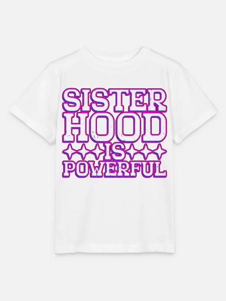 Sisterhood Is Powerful 32 - Stanley/Stella Kinder T-Shirt MINI CREATOR  - Weiß