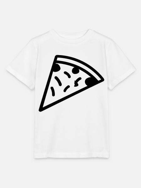 Pizzastück - Stanley/Stella Kinder T-Shirt MINI CREATOR - Weiß