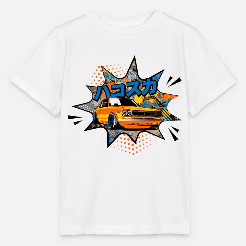 GTR Oldschool - T-shirt bio MINI CREATOR Stanley/Stella Enfant - blanc