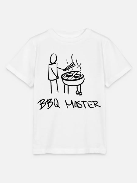 BBQ Master - Stanley/Stella Kinder T-Shirt MINI CREATOR - Weiß