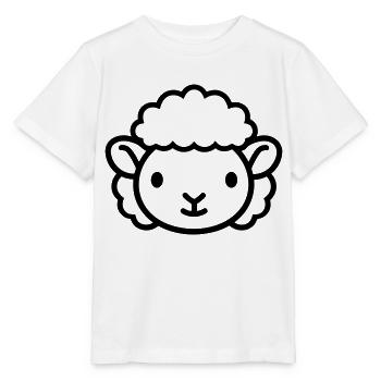 Schaf - Stanley/Stella Kinder T-Shirt MINI CREATOR  - Weiß - Vorne - Maike (125cm)