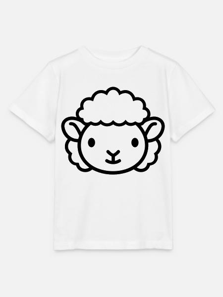 Schaf - Stanley/Stella Kinder T-Shirt MINI CREATOR  - Weiß
